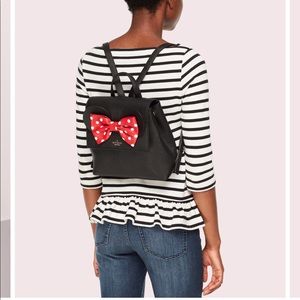 ‼️SALE‼️ kate spade ♠️ neema Minnie Mouse backpack